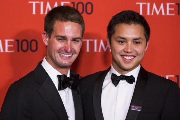 Evan Spiegel i Bobby Murphy, Snapchat