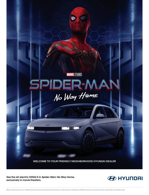 Hyundai Ioniq 5 i Tucson svoj će hollywoodski debi imati u nadolazećem Sony Pictures filmu 'Spider-Man: Put bez povratka'