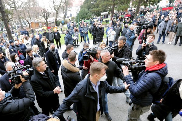 Andrej Plenković u Petrinji