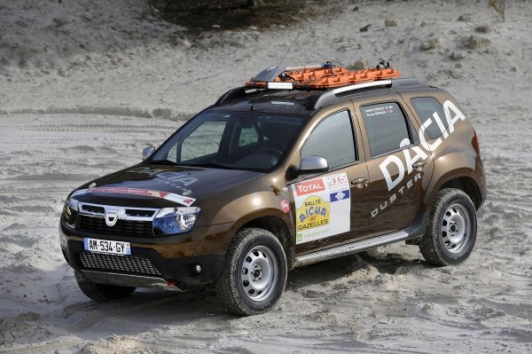 Dacia Duster gazele na utrci 2010.