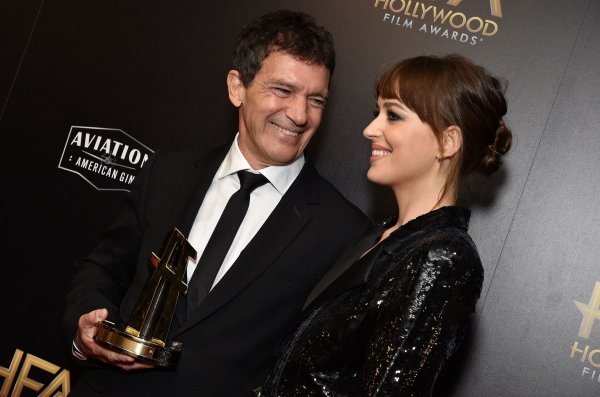 Antonio Banderas i Dakota Johnson