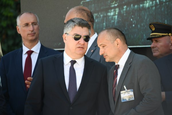 Milanović sa Orsatom Miljenićem