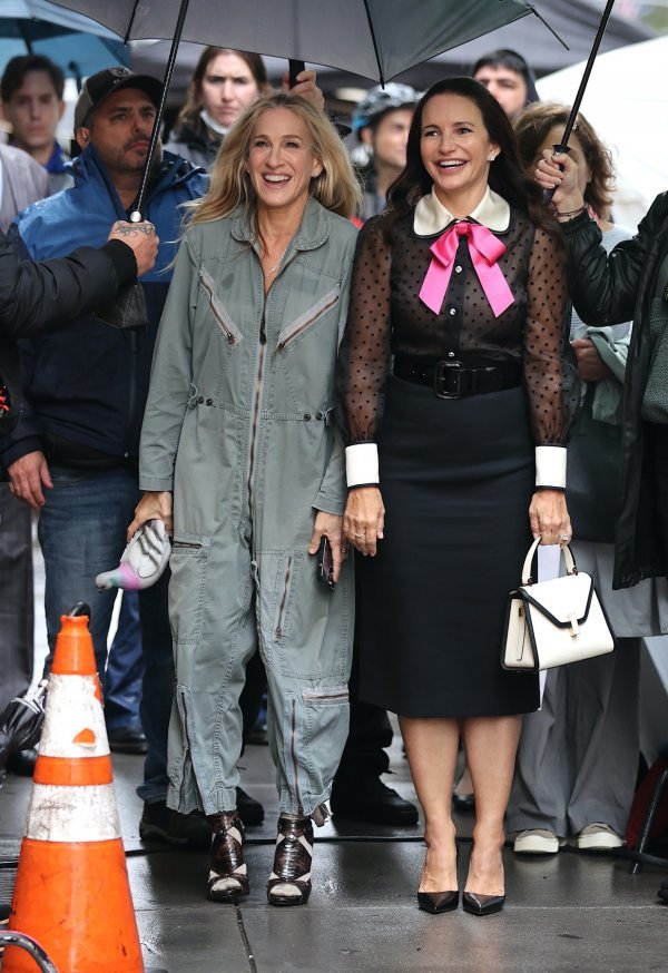 Sarah Jessica Parker i kristin Davis