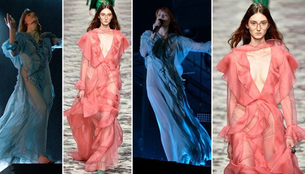 Florence Welch u Guccijevoj haljini Profimedia