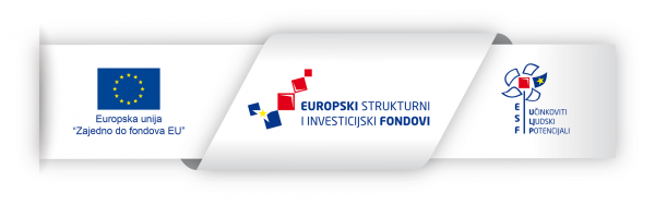 Projekt je sufinancirala Europska Unija iz Europskog socijalnog fonda. Sadržaj materijala isključiva je odgovornost Središnjeg državnog ureda za razvoj digitalnog društva.