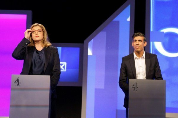 Penny Mordaunt i Rishi Sunak