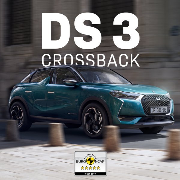 DS 3 Crossback na Euro NCAP testiranjima