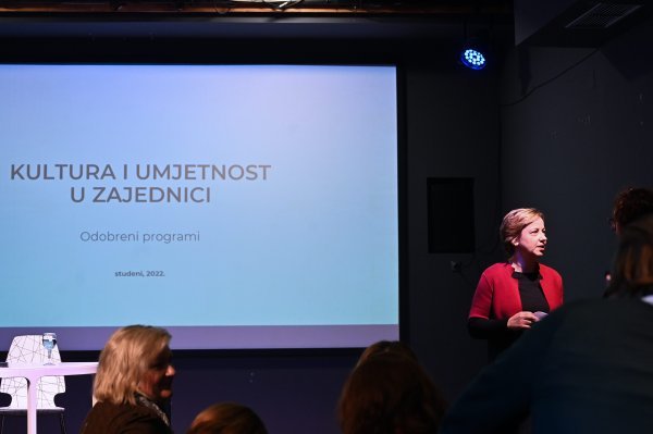 Predstavljanje Javnog poziva za financiranje programa Kulture i umjetnosti u zajednici u Kulturno informativnom centru