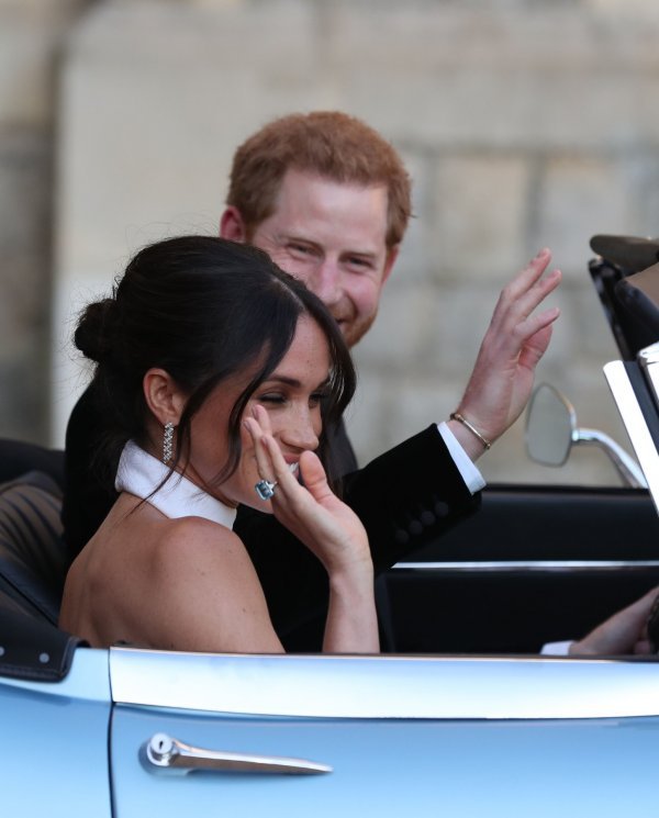 Meghan Markle s prstenom princeze Diane