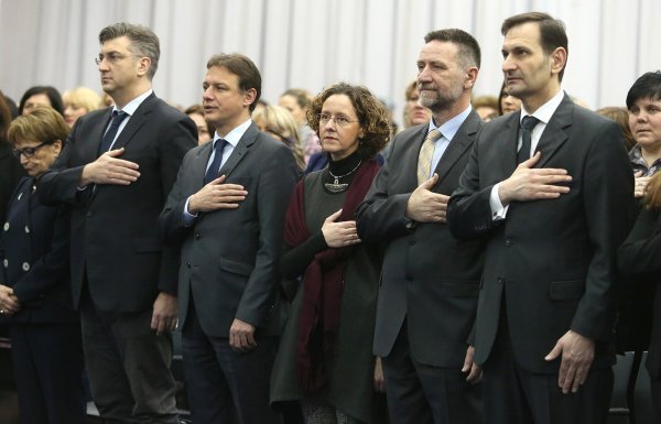 Gordan Jandroković, Andrej Plenković, Miro Kovač, Nina Obuljen Koržinek, Pavo Barišić