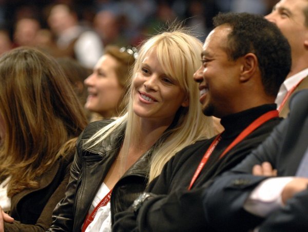 Tiger Woods i Elin Nordegren