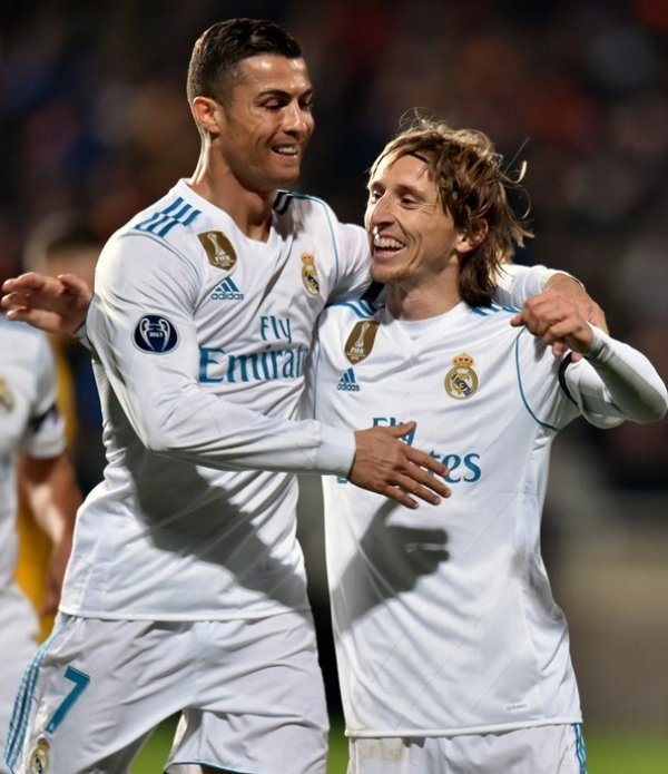 Cristiano Ronaldo i Luka Modrić