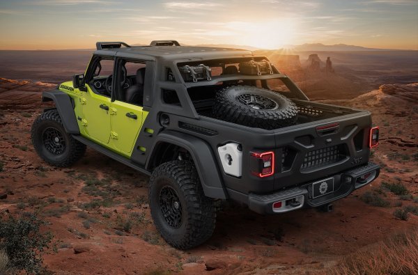 Jeep Gladiator Rubicon Sideburn koncept