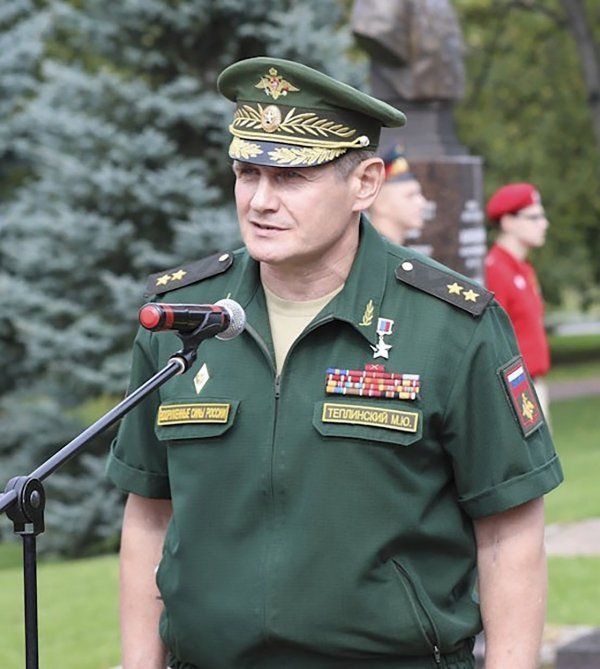 General Mihail Teplinski u lipnju 2022. godine