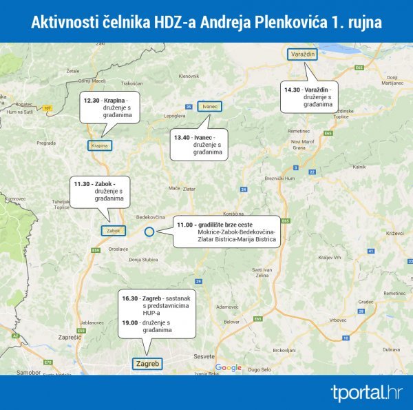 Aktivnosti Andreja Plenkovića tportal