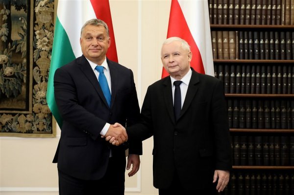 Viktor Orban i Jaroslav Kaczynski