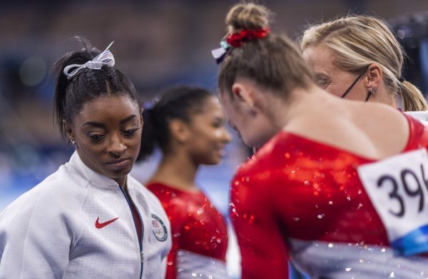 Simone Biles na OI u Tokiju 2021.