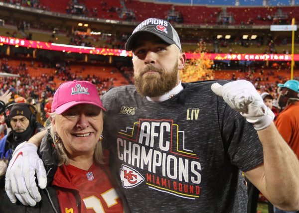 Donna i Travis Kelce