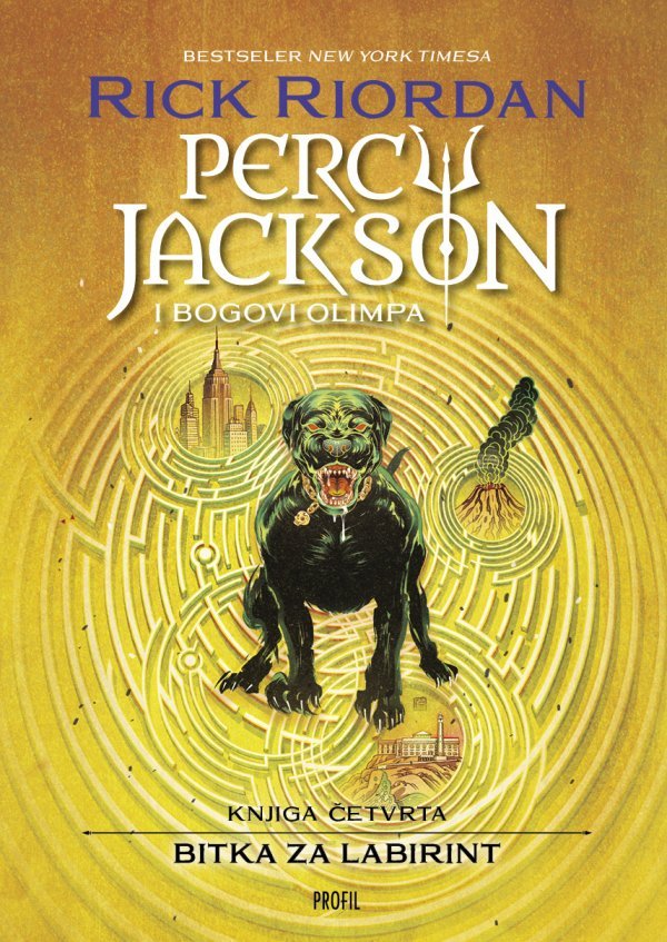 PERCY JACKSON I BOGOVI OLIMPA - BITKA ZA LABIRINT - Rick Riordan