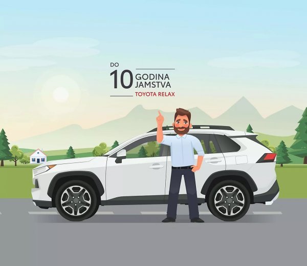 Do 10 godina jamstva uz Toyota Relax program