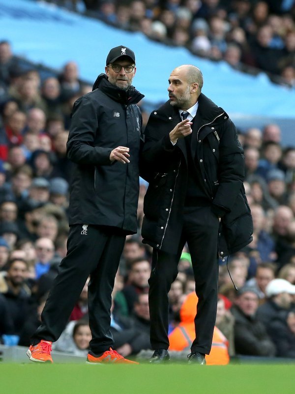 Jürgen Klopp i Pep Guardiola