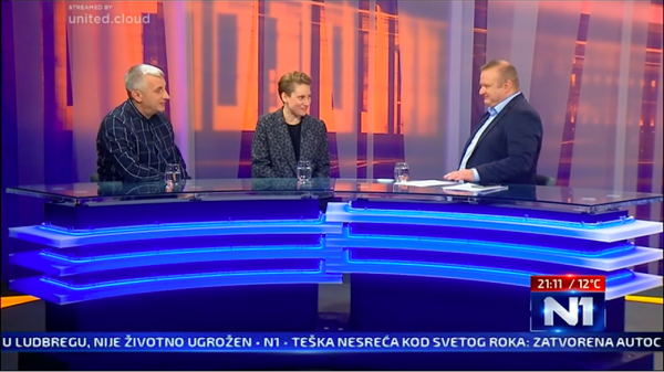 Bojan Stilin i Milena Zajović kod Ilije Jandrića