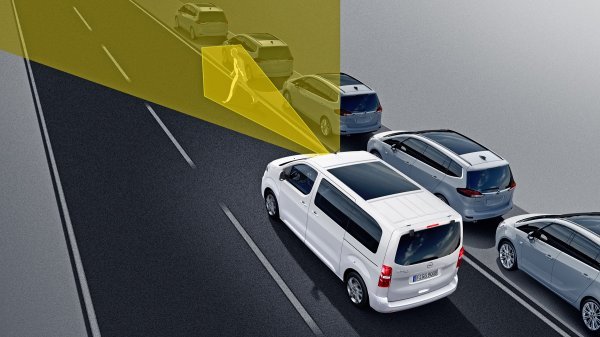 Opel Zafira-e Life: kočenje u nuždi