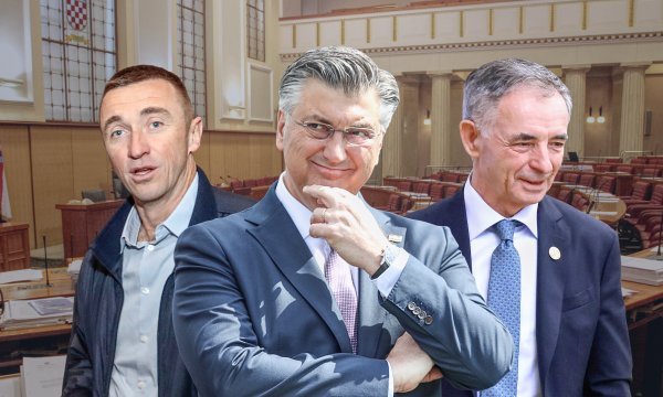 Ivan Penava, Andrej Plenković, Milorad Pupovac 