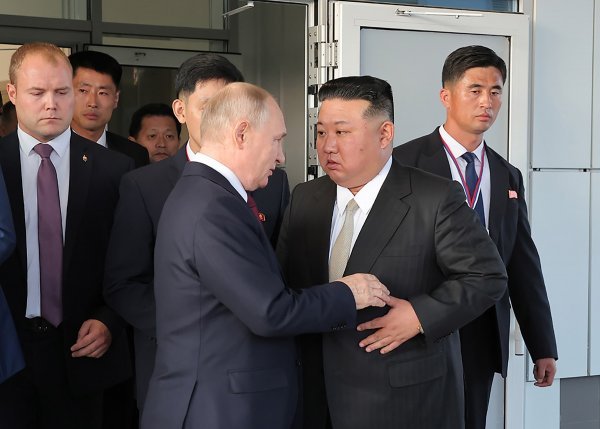 Vladimir Putin i Kim Jong-un