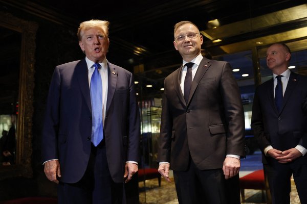 Donald Trump i Andrzej Duda