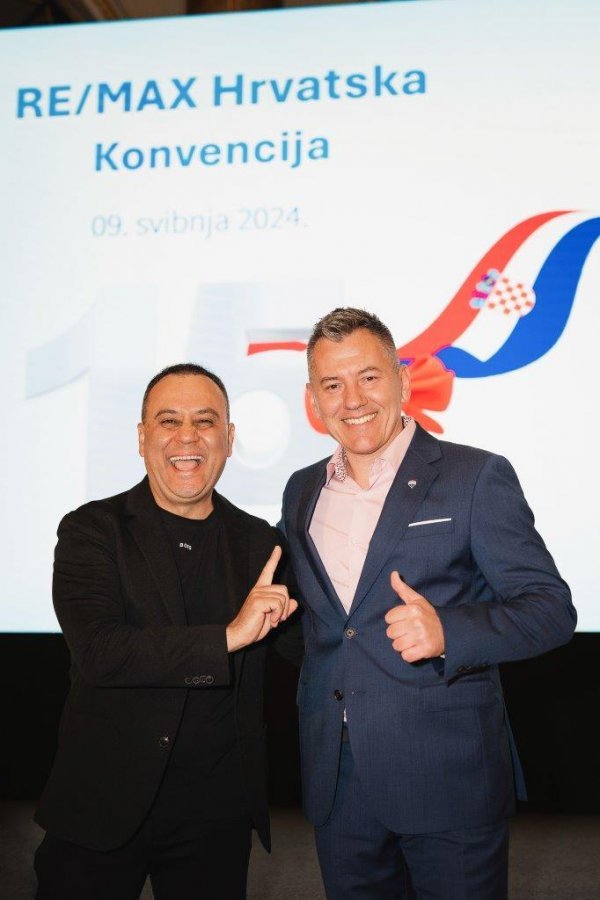 REMAX Hrvatska 15 godina_Baris Kiliçarslan i Vladimir Žerjavić