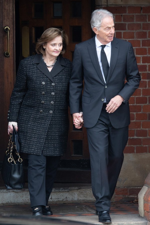 Tony Blair i  supruga Cherie Blair