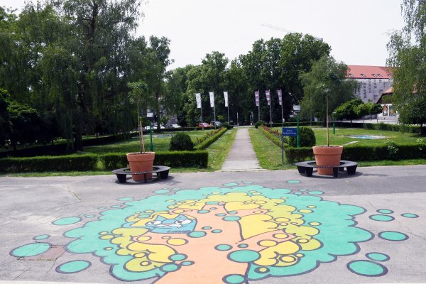 Lunarovim muralom ispred Gimnazije Sisak započeo je ovogodišnji festival ulične umjetnosti Re:Think.