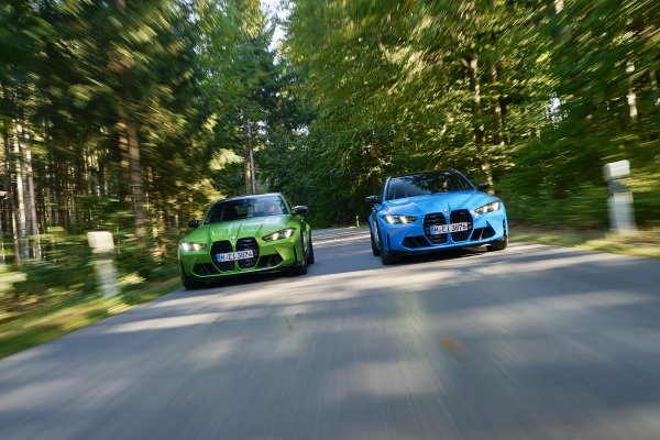 BMW M3 Limuzina i BMW M3 Touring (desno)