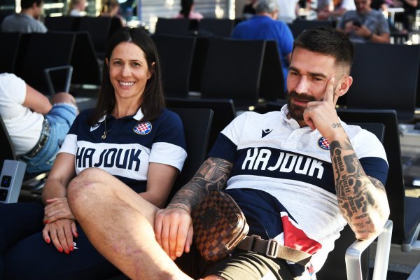 Dragana Olujić i Marko Livaja NK Hajduk