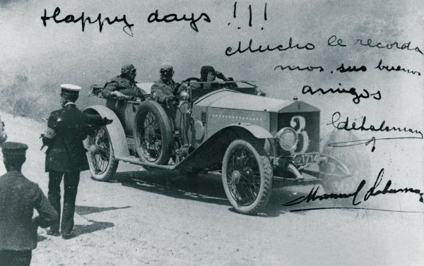 Rolls-Royce Silver Ghost na prvom GP Španjolske 1913.