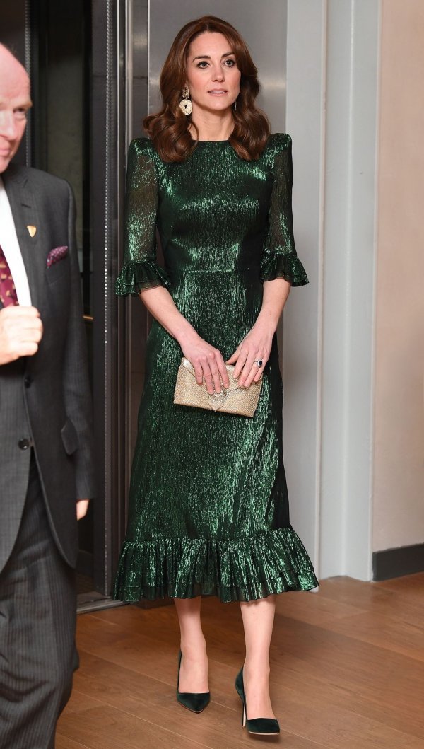 Kate Middleton u haljini Vampire's Wife u Irskoj 2020.