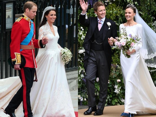 Kate Middleton i princ William, Hugh Grosvenor i Olivia Henson