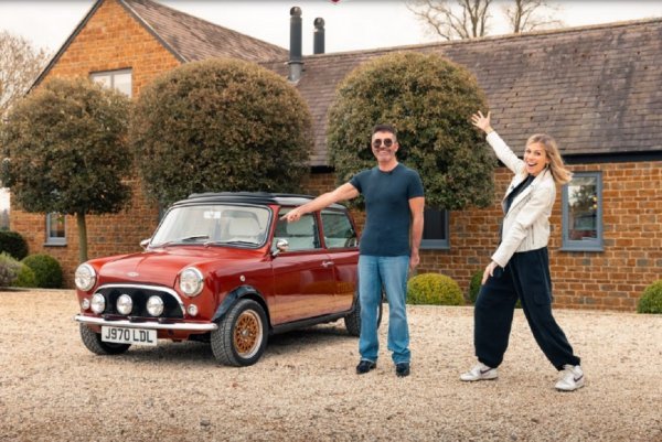 Simon Cowell i njegov Mini eMastered by David Brown Automotive