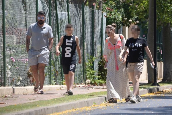 Gennaro Gattuso i Monica Romano