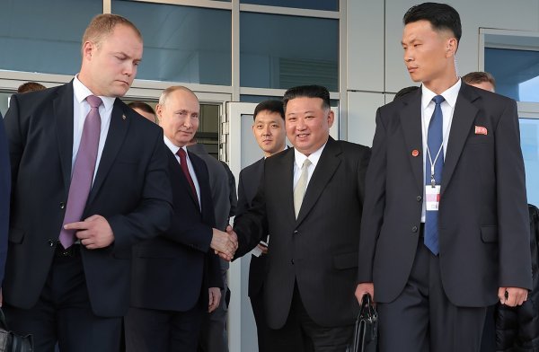 Vladimir Putin i Kim Jong-un