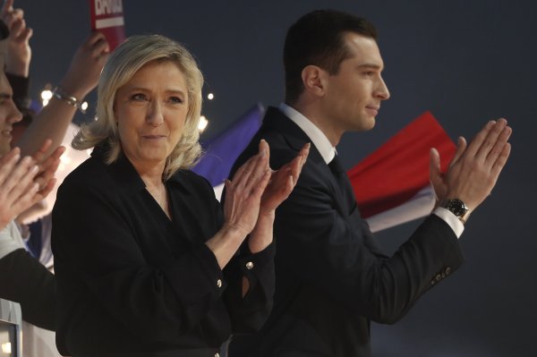 Marine Le Pen i Jordan Bardella