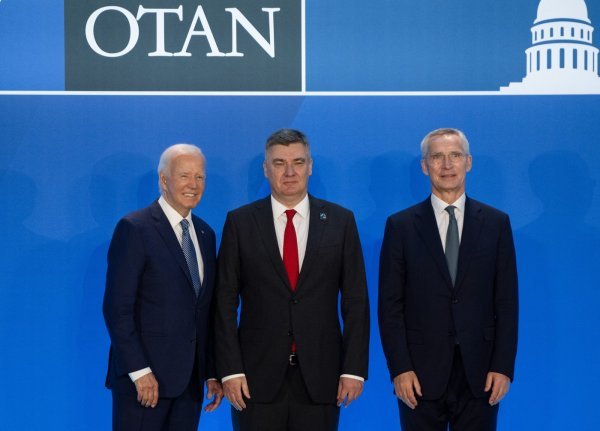 Biden, Milanović i Stoltenberg