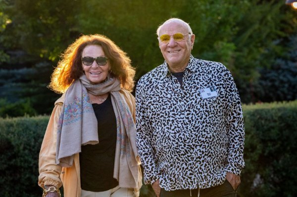 Diane von Furstenberg i Barry Diller