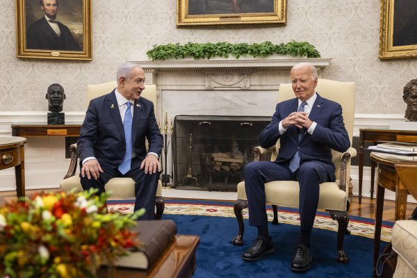 Benjamin Netanyahu i Joe Biden