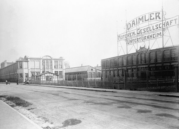 Lokacija Mercedes-Benz Untertürkheim: Daimler-Motoren-Gesellschaft oko 1908. godine