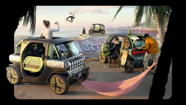 'Jeep Dune' koncept