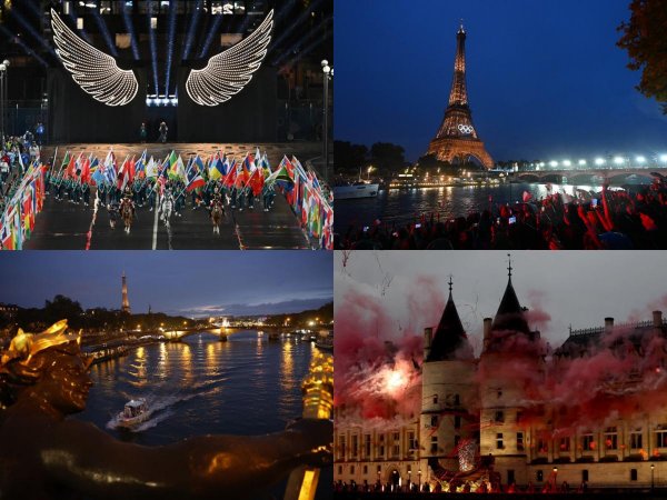 Igra svjetla i kiše: Pogledajte nestvarne prizore s otvorenja Olimpijskih igara