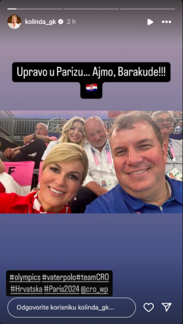 Kolinda Grabar-Kitarović, Jakov Kitarović, Blanka i Zlatko Mateša