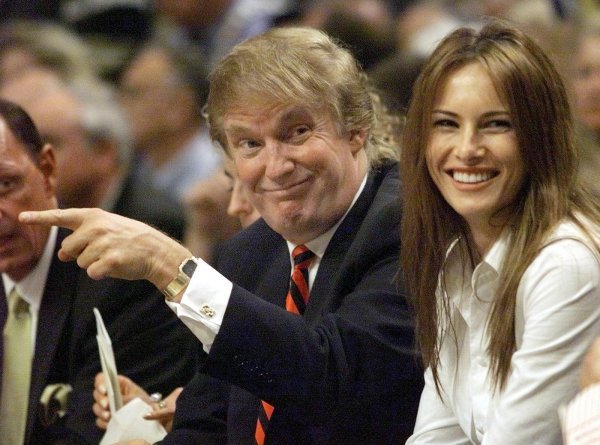 Melania Trump 2004.